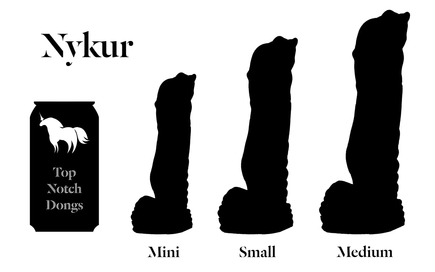 Nykur - velikost, barvy a tvrdost na zakázku