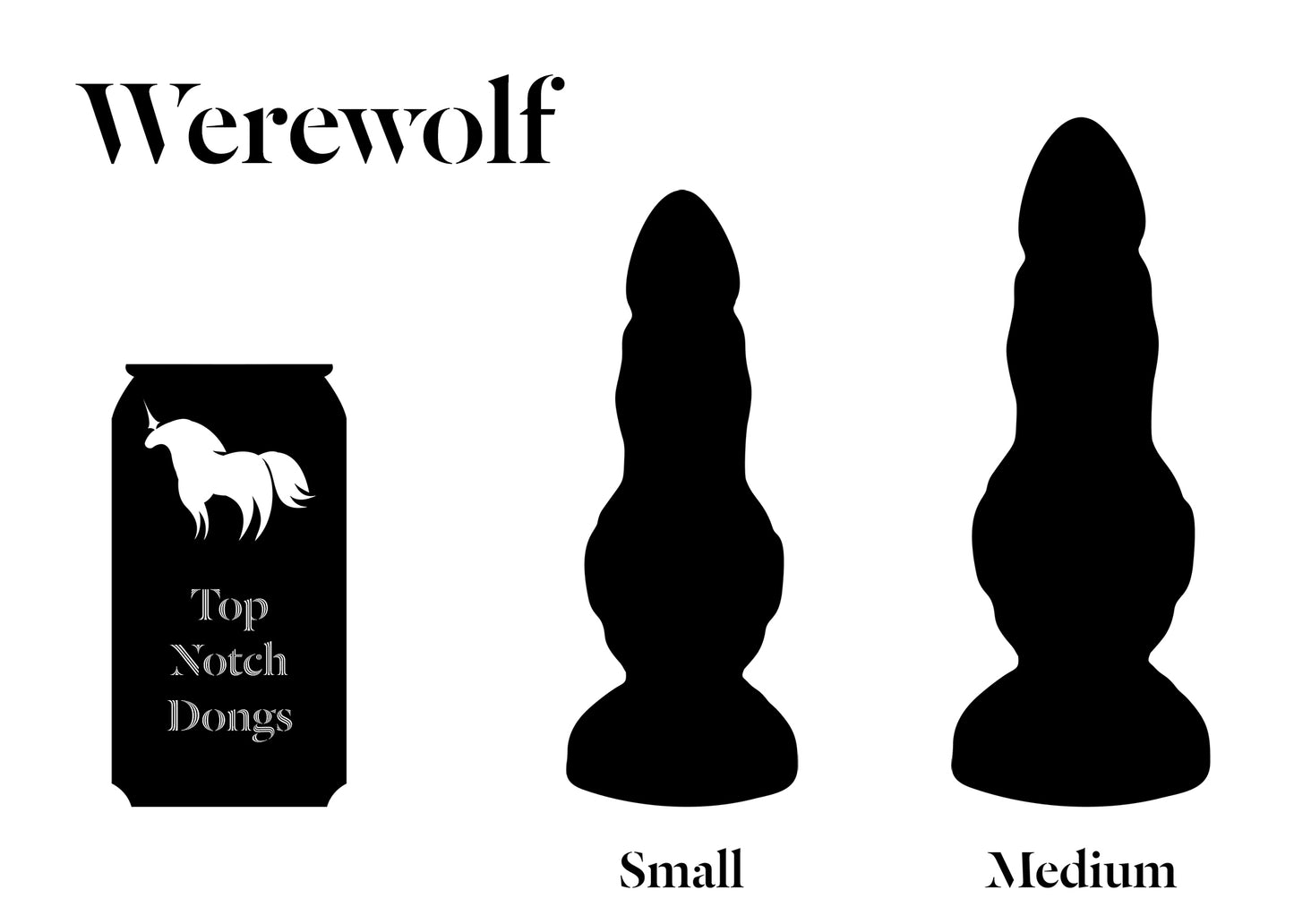 Werewolf - Size Small - Medium Soft (UV reactive)