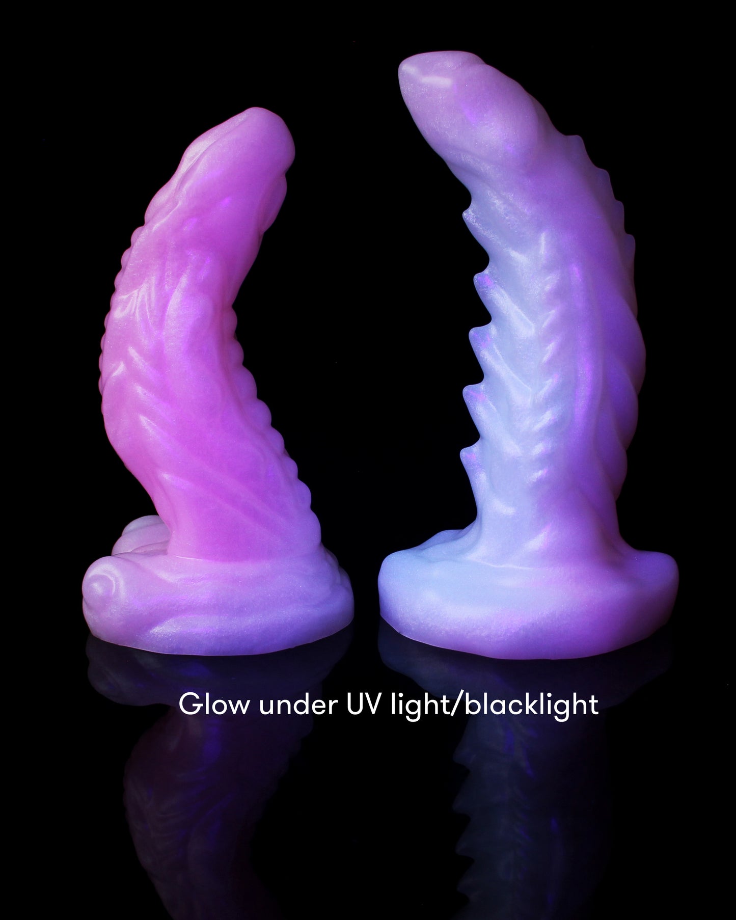 Dragon - Size Medium - Soft & Squishy Firmness (UV reactive + GITD)