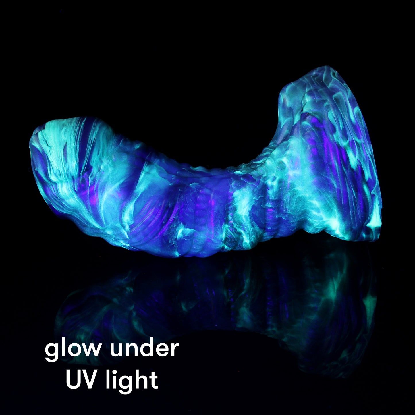 Alien - Size Small - Soft+ Firmness (UV-reactive + GITD)