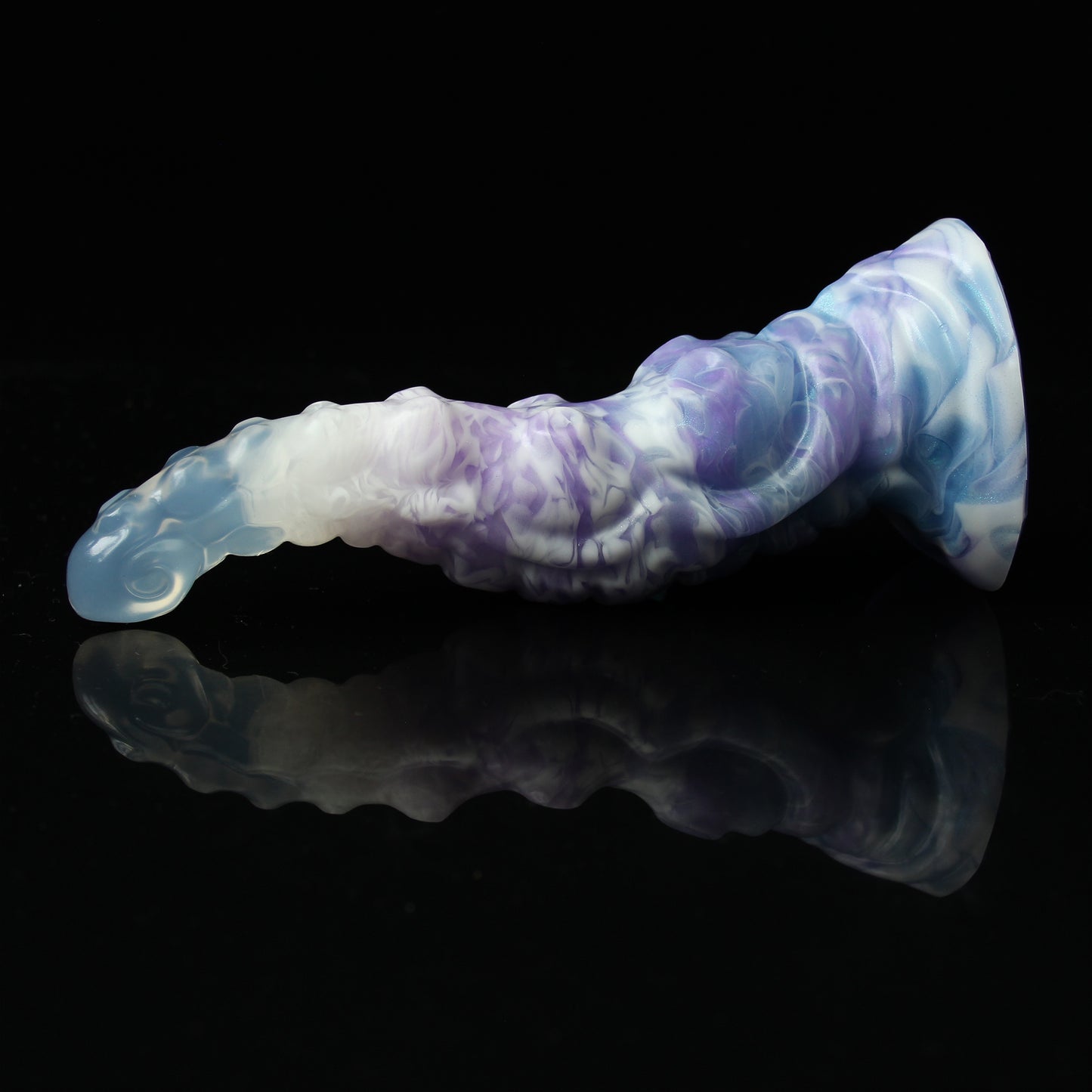 Kraken - Size Small - Soft+ Firmness (UV-reactive + GITD + Near Clear)
