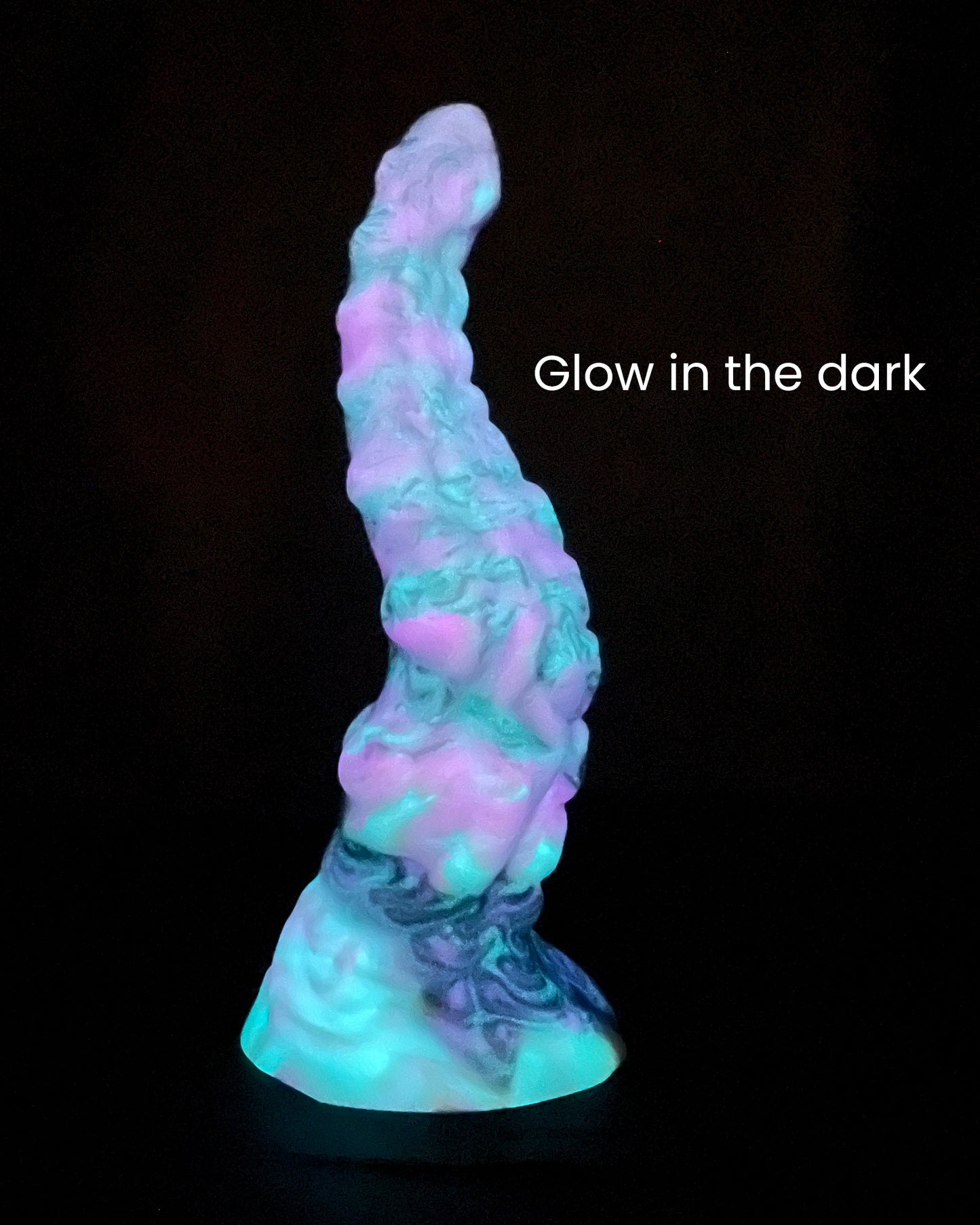 Kraken - Size Small - Medium Soft Firmness (UV reactive + GITD)